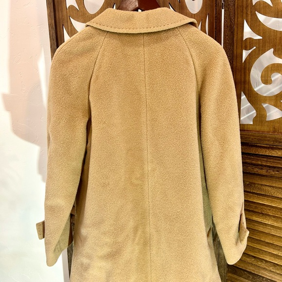 Vintage Phil Handmacher Handmoor Wool Camel Women's Coat - Picture 6 of 9